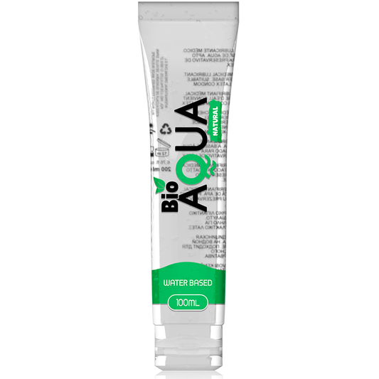 BIOAQUA - LUBRICANTE INGREDIENTES NATURALES A BASE DE AGUA 100 ML