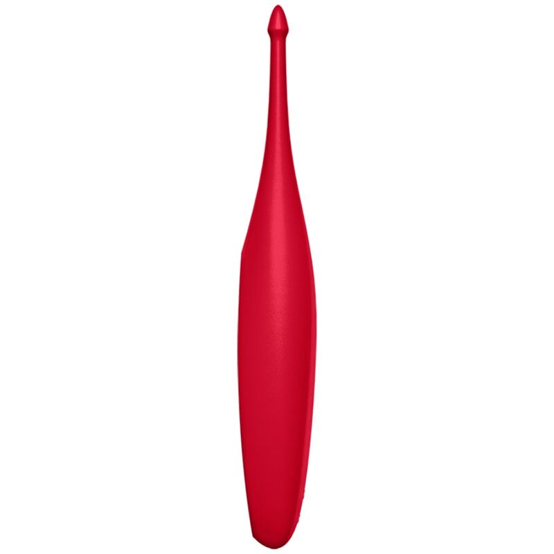 SATISFYER - VIBRATEUR À POINTE FUN TWIRLING ROUGE
