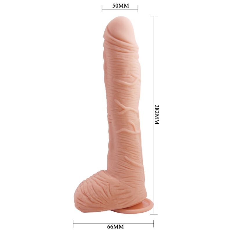 BAILE - ALEX DILDO DE PIEL REALISTA 27 CM