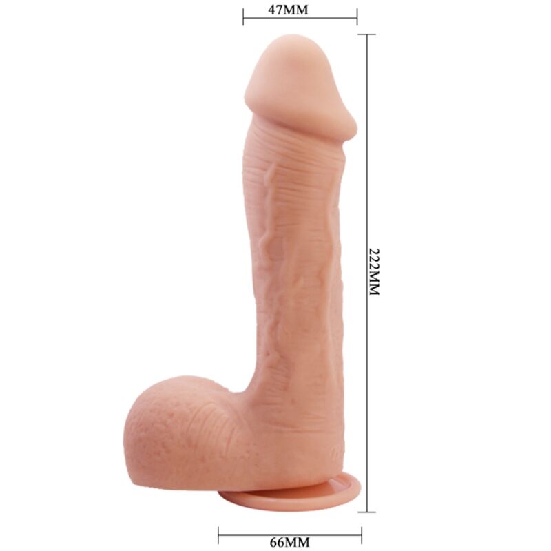 BAILE - JOHNSON DILDO DE PIEL REALISTA 22 CM