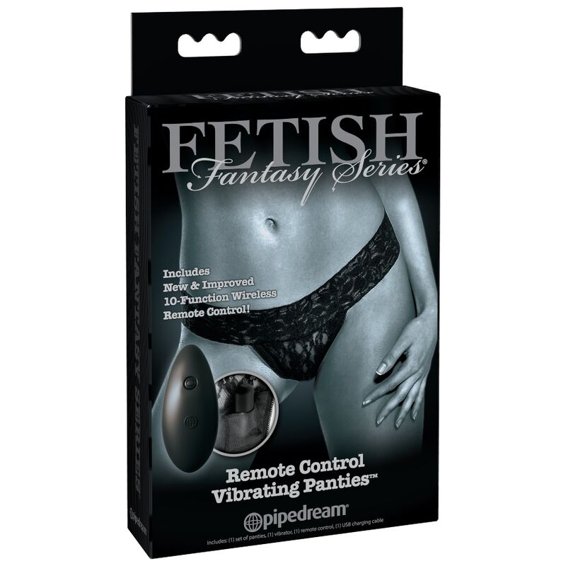 FETISH FANTASY EDICIÓN LIMITADA - BRAGUITAS VIBRADORAS CON CONTROL REMOTO