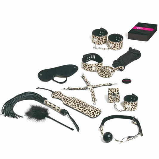 TEASE &amp; PLEASE - SET DE 13 ACCESORIOS DE BONDAGE