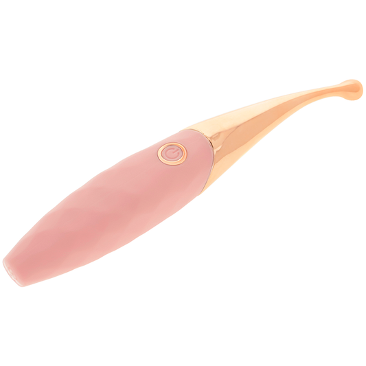 OHMAMA - ESTIMULADOR DE CLÍTORIS RECARGABLE 36 MODOS ROSA-ROSA-DORADO