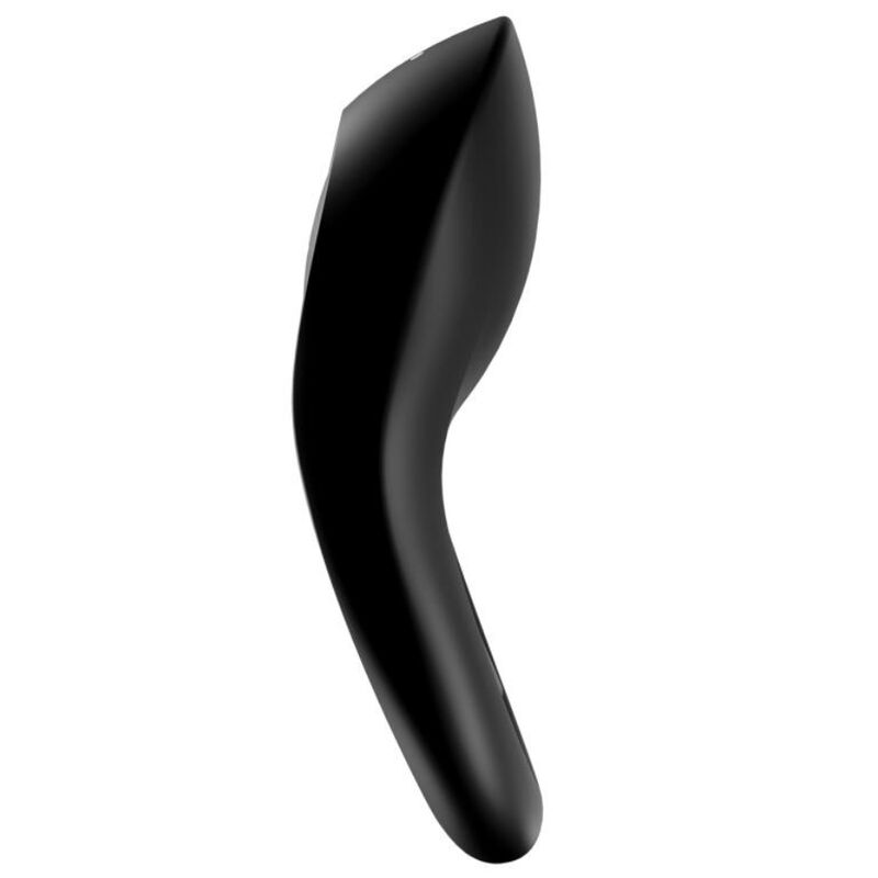 SATISFYER - LEGENDARY DUO RING VIBRADOR NEGRO