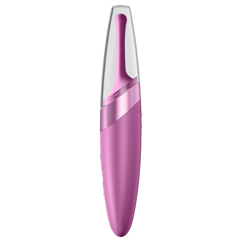 SATISFYER - VIBRADOR DE PUNTA DE CLÍTORIS TWIRLING DELIGHT MORADO