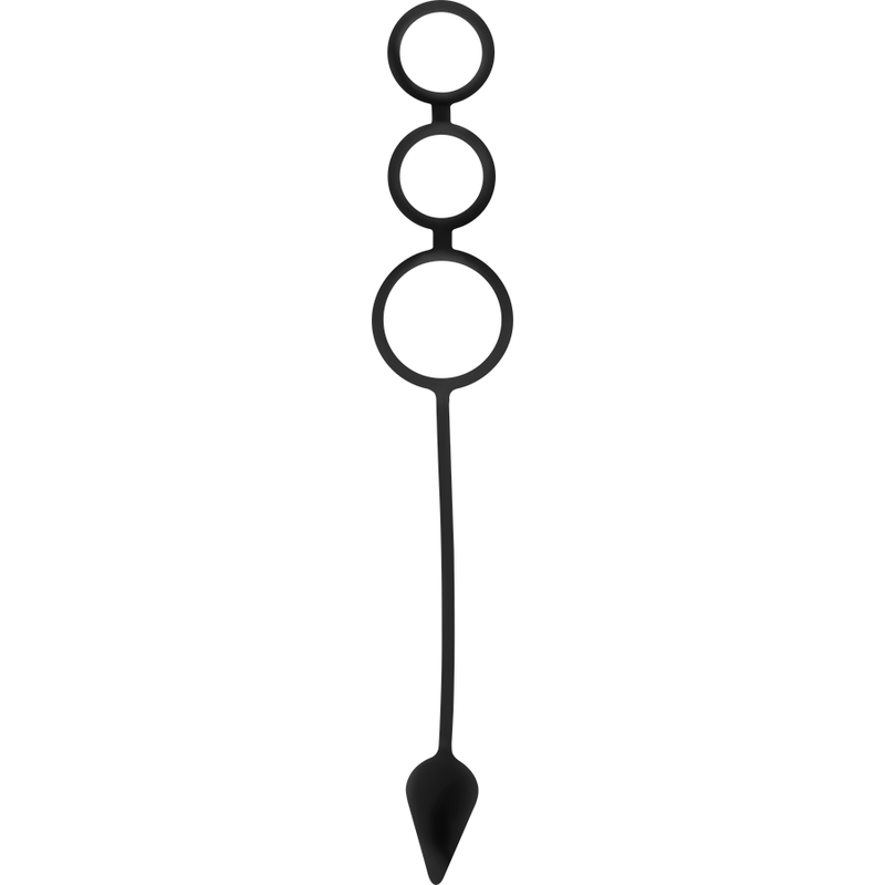 OHMAMA FETISH - ANILLOS Y PLUG DE SILICONA