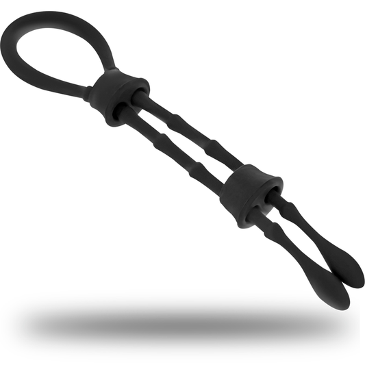 OHMAMA FETISH - ANILLO DE SILICONA PARA PENE Y TESTÍCULOS