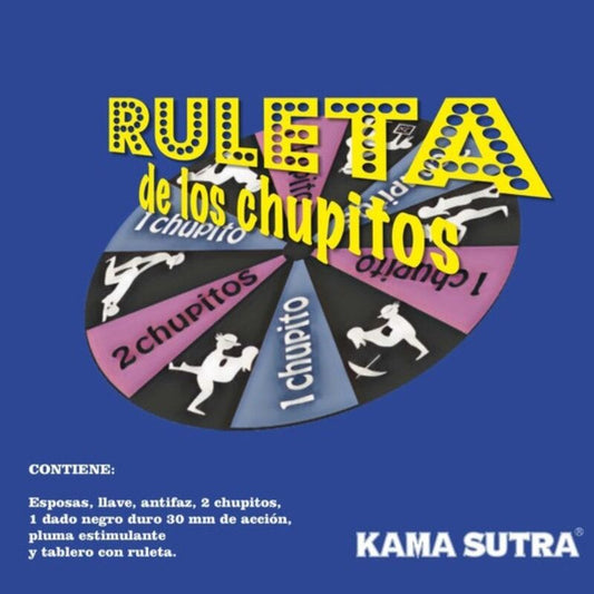 DIABLO PICANTE - JUEGO DE RULETA DE DISPAROS KAMASUTRA