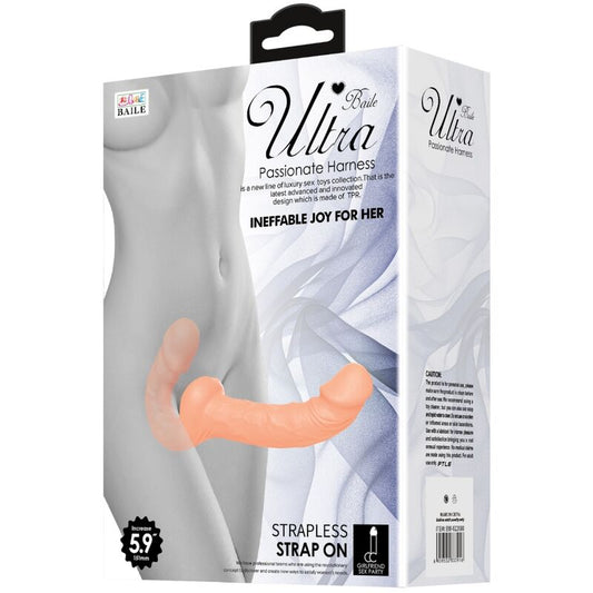 BAILE - DILDO ULTRA APASIONADO CON ARNÉS SIN SUJECIÓN