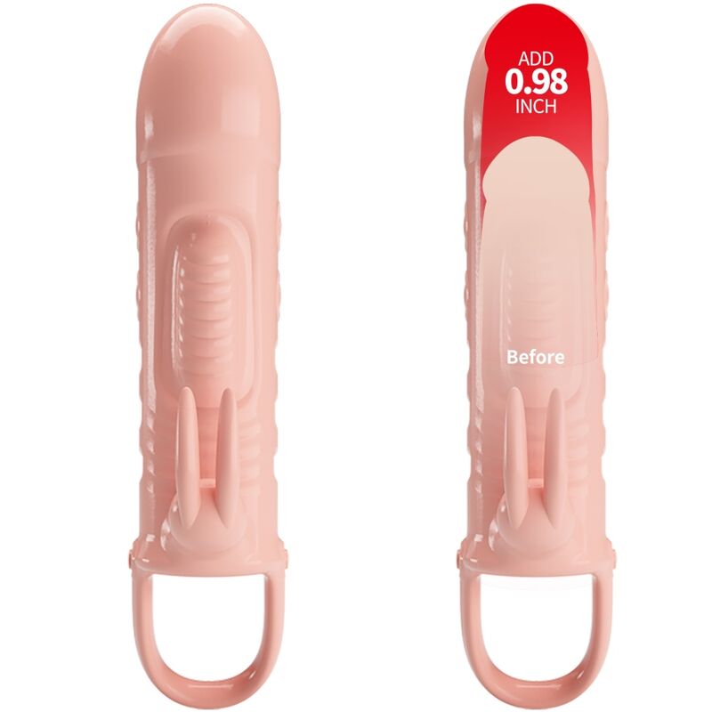 PRETTY LOVE - Gaine pénienne naturelle en forme de lapin SLOANE