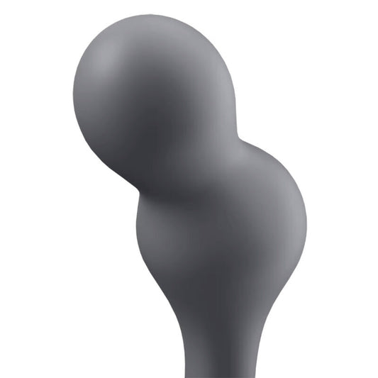 SATISFYER - PLUG VIBRADOR DEEP DIVER GRIS