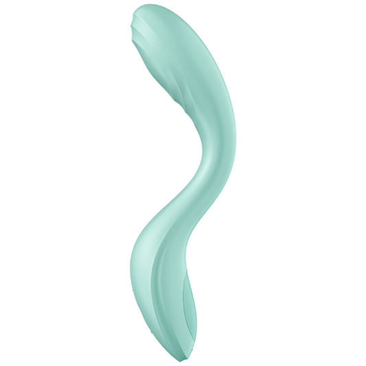SATISFYER - VIBRADOR RRROLLING PLEASURE PUNTO G VERDE