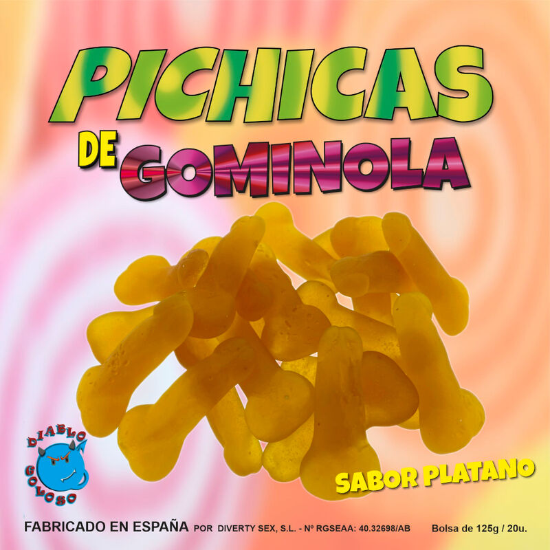 DIABLO GOLOSO - TRANCHES DE BANANE GOMMÉES
