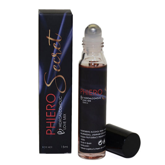500 COSMÉTICOS - PHIERO SECRET HORMONAS SEXUALES FEMENINAS COMBINADAS SIN OLOR NATURALES 15 ML