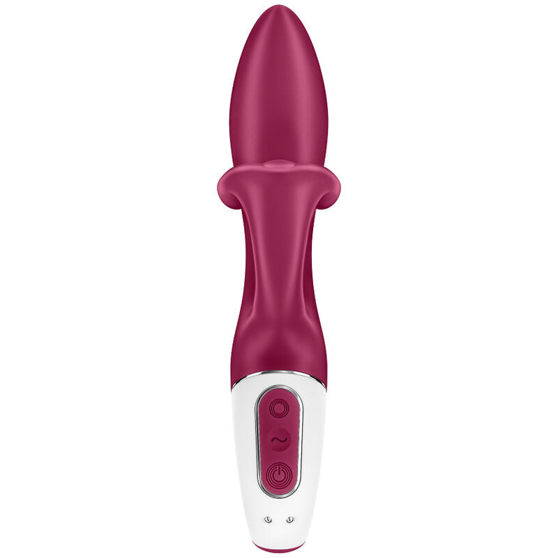 SATISFYER - VIBRADOR EMBRACE ME PUNTO G AZUL