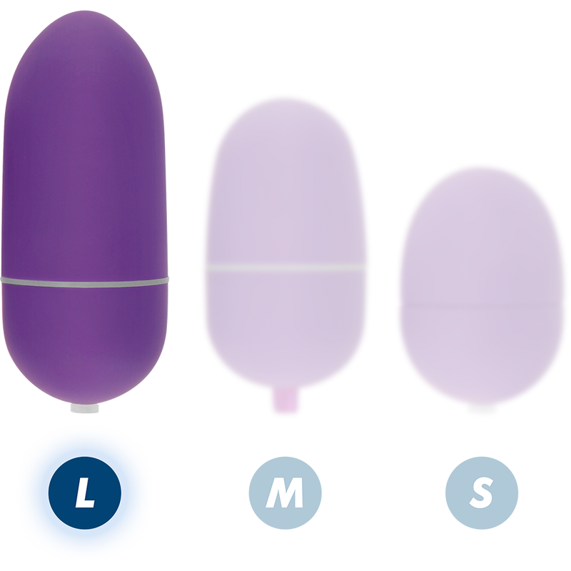 EN LÍNEA - HUEVO VIBRADOR CON CONTROL REMOTO L MORADO