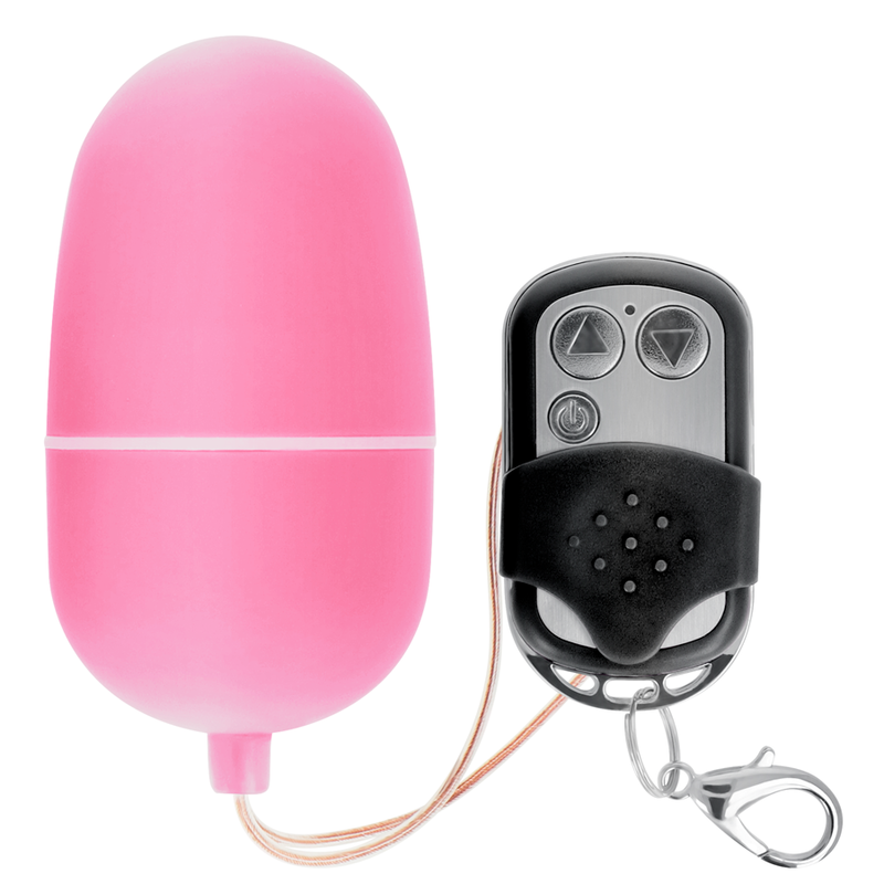 EN LÍNEA - HUEVO VIBRADOR CON CONTROL REMOTO M ROSA