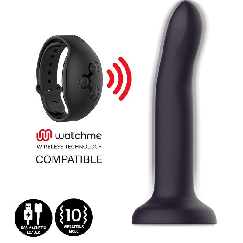 MYTHOLOGY DUMAN MYSTIC DILDO S - VIBRADOR WATCHME TECNOLOGÍA INALÁMBRICA COMPATIBLE