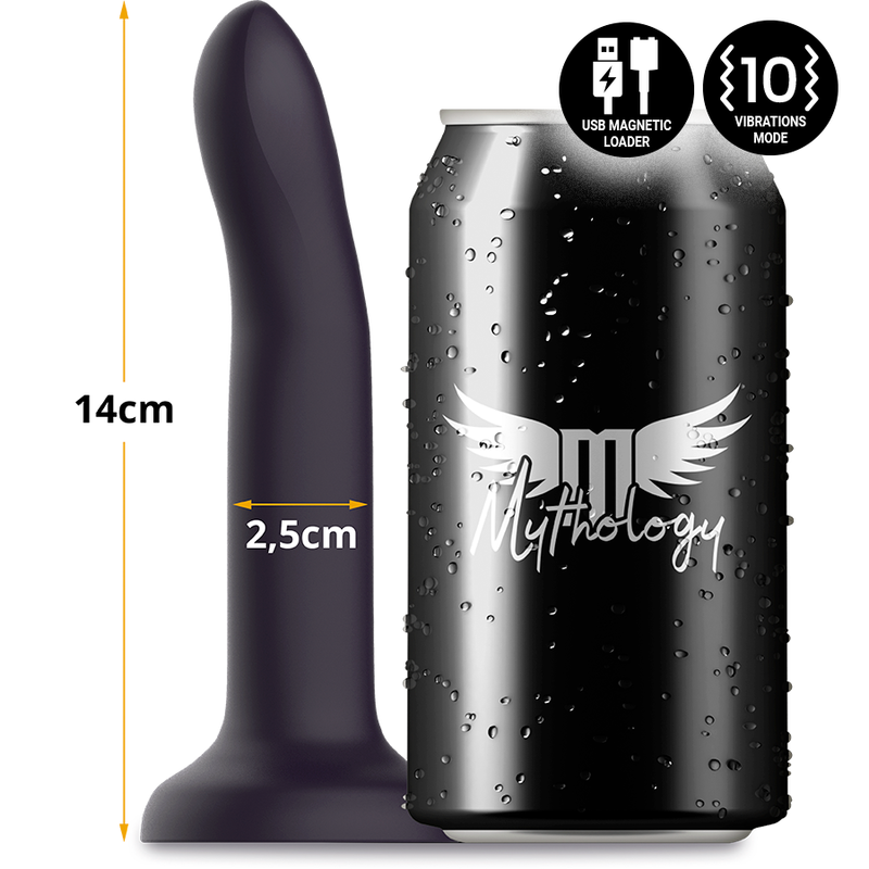 MYTHOLOGY DUMAN MYSTIC DILDO S - VIBRADOR WATCHME TECNOLOGÍA INALÁMBRICA COMPATIBLE