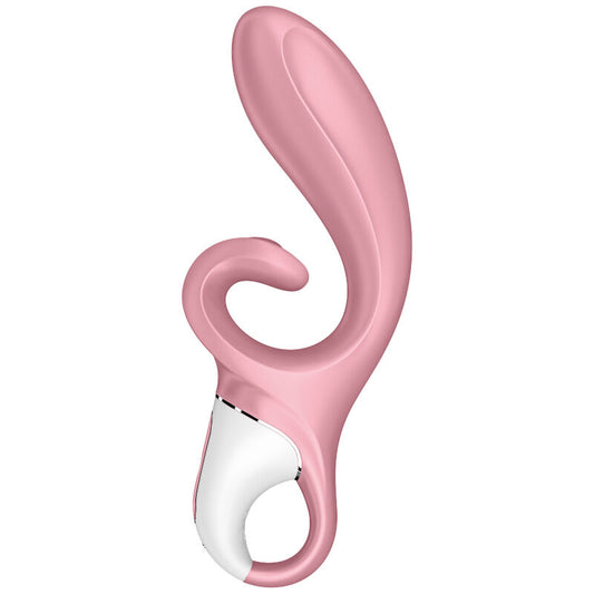 SATISFYER - VIBRADOR HUG ME RABBIT ROSA