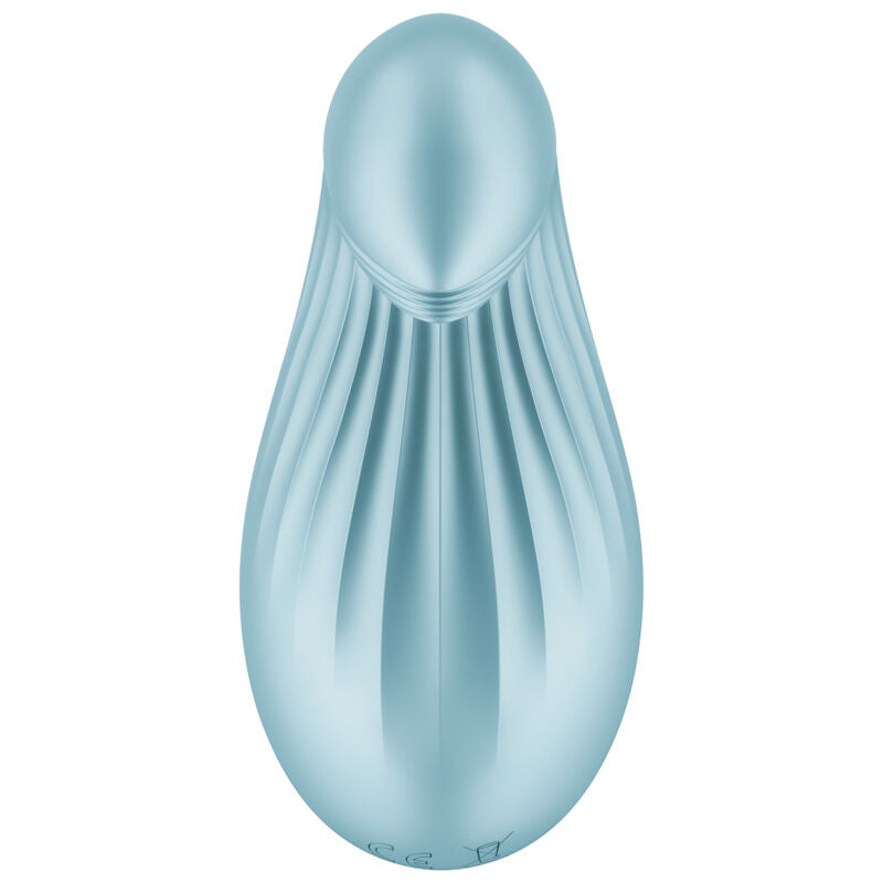 SATISFYER - VIBRADOR DE APLICACIÓN DIPPING DELIGHT AZUL
