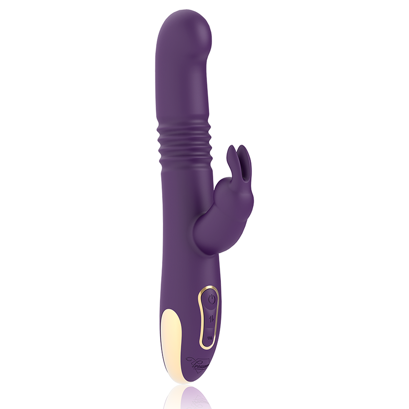 TESORO - BASTIAN RABBIT ARRIBA Y ABAJO, ROTADOR Y VIBRADOR COMPATIBLE CON LA TECNOLOGÍA INALÁMBRICA WATCHME