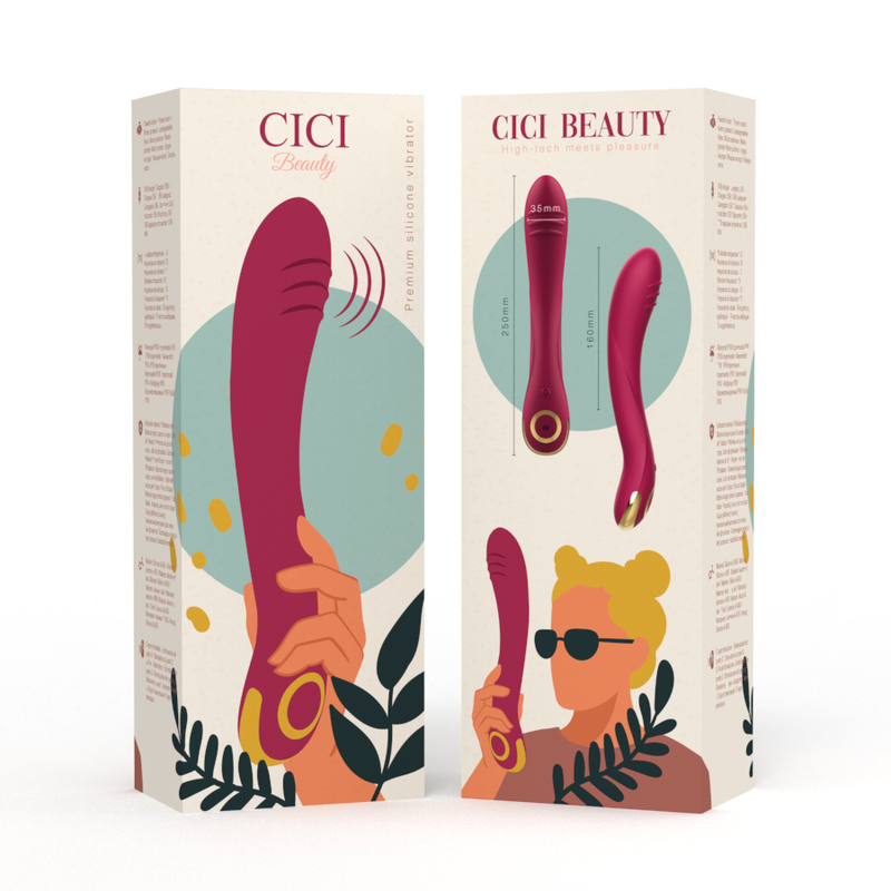 CICI BEAUTY - VIBRADOR DE SILICONA PREMIUM PARA EL PUNTO G
