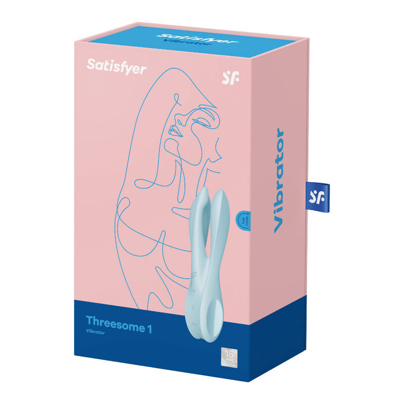 SATISFYER - TRIO 1 VIBRADOR AZUL