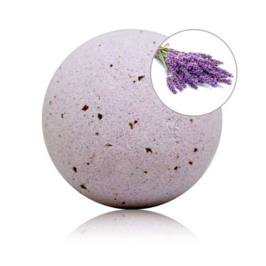 TALOKA - BOMBA DE BAÑO CON AROMA A LAVANDA Y PÉTALOS DE ROSA