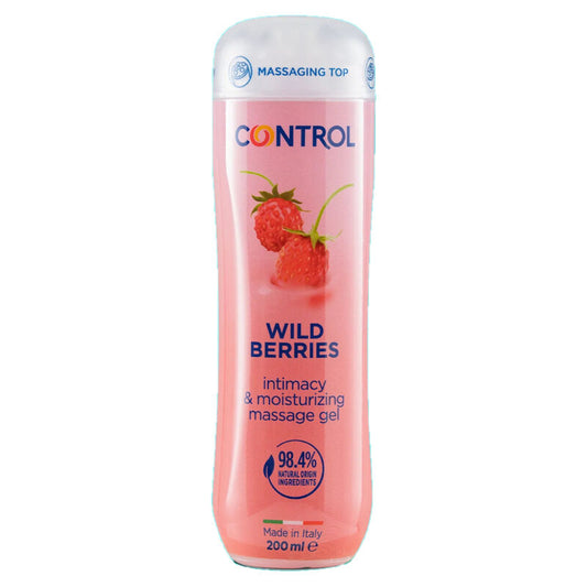 CONTROL - GEL DE MASAJE 3 EN 1 FRUTOS SILVESTRES 200 ML