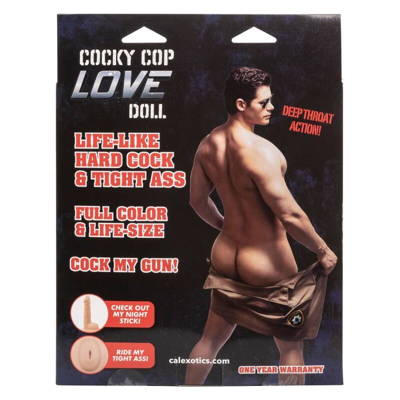 CALEXOTICS - POUPÉE D'AMOUR COCKY COP