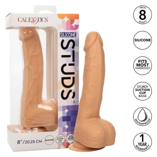 CALEXOTICS - CLOUS EN SILICONE 20,32 CM PEAU