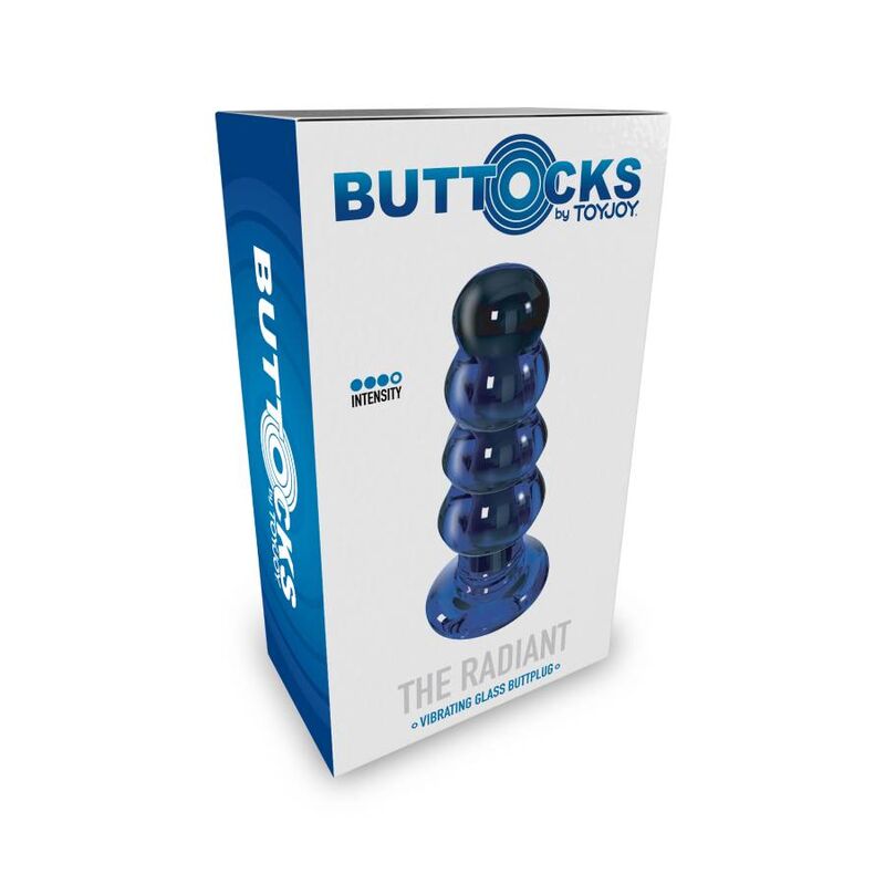 TOYJOY - BUTTOCKS EL RADIANTE PLUG DE VIDRIO