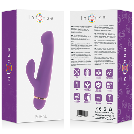 INTENSO - BORAL 20 VELOCIDADES SILICONA LILA