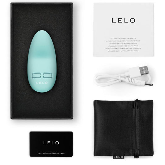 LELO - MASAJEADOR PERSONAL LILY 3 - VERDE AGUA