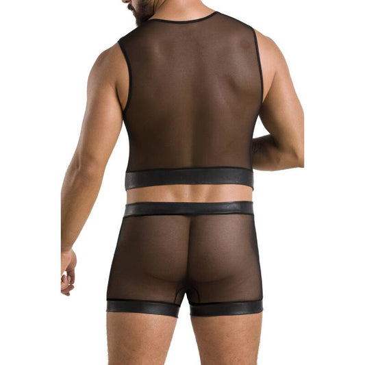 PASIÓN - 053 CONJUNTO WILLIAM NEGRO L/XL