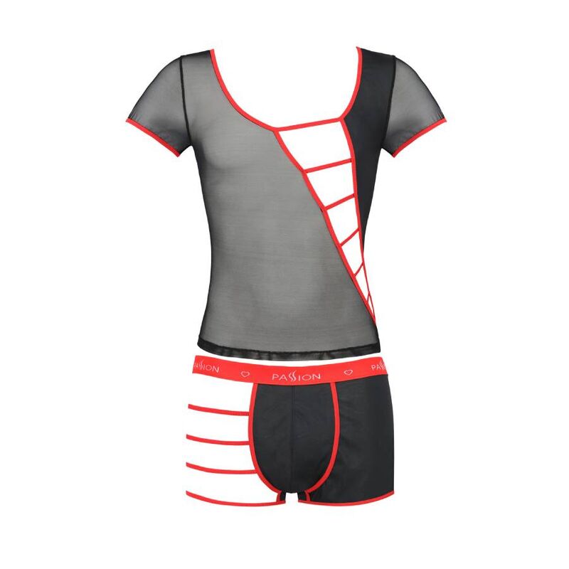 PASIÓN - 055 SET MARCA NEGRO L/XL