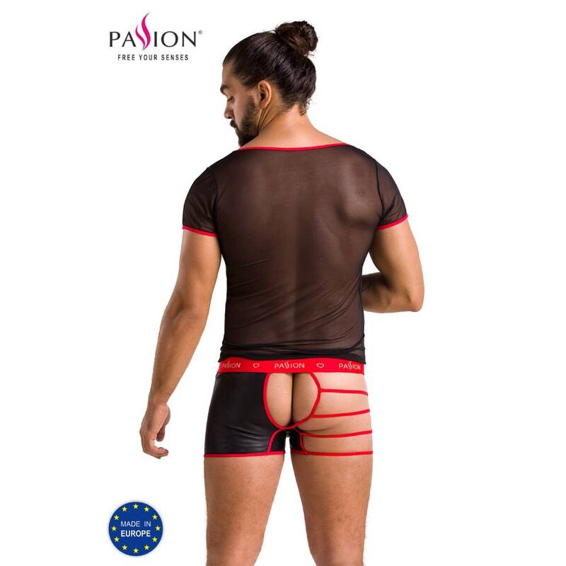 PASIÓN - 055 SET MARCA NEGRO L/XL