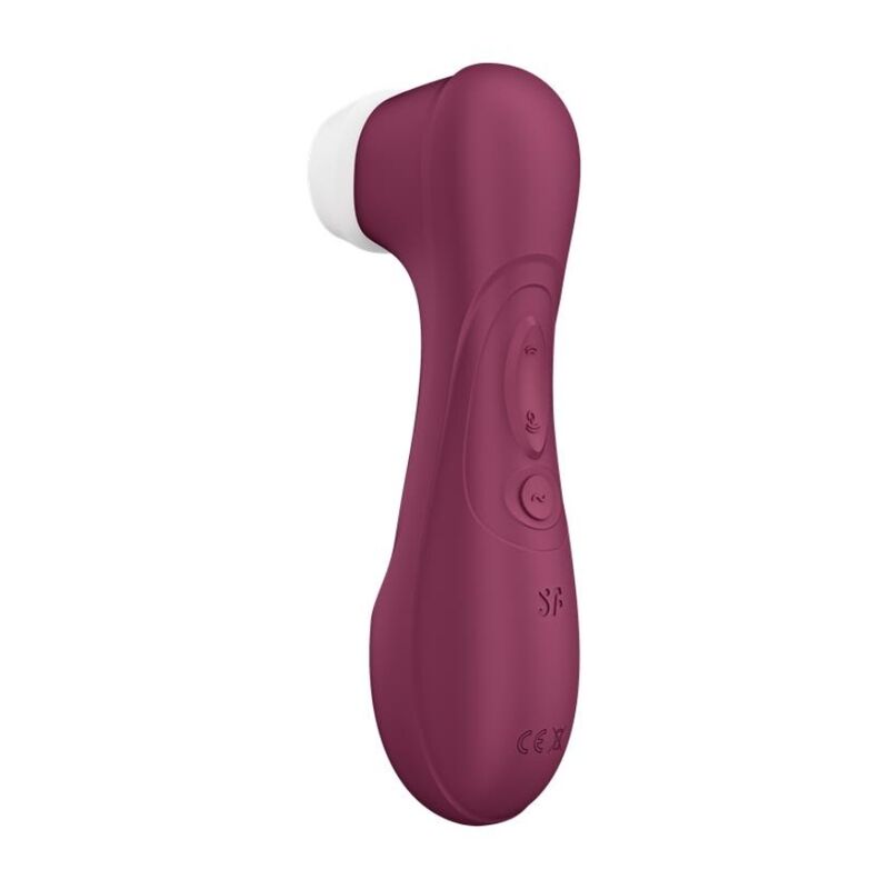 SATISFYER - PRO 2 GENERACIÓN 3 TECNOLOGÍA DE AIRE LÍQUIDO VINO TINTO