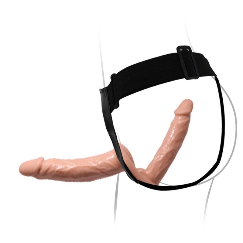 BAILE - DILDOS DOBLES ULTRA APASIONADOS CON ARNÉS