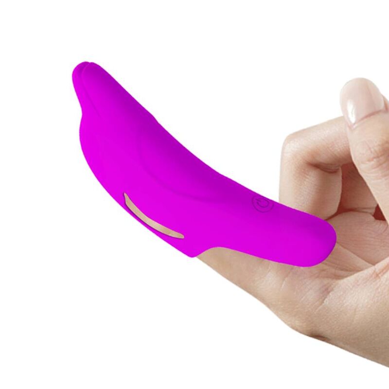 PRETTY LOVE - DELPHINI PUISSANT STIMULATEUR DE DOIGTS VIOLET