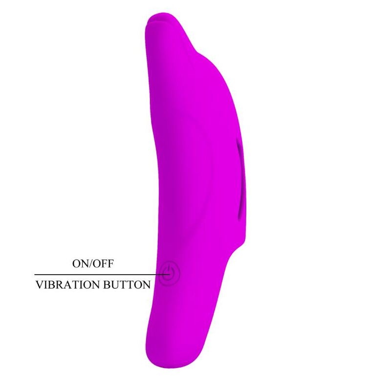 PRETTY LOVE - DELPHINI PUISSANT STIMULATEUR DE DOIGTS VIOLET