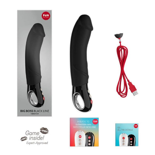 FUN FACTORY - VIBRADOR BIG BOSS LÍNEA NEGRA