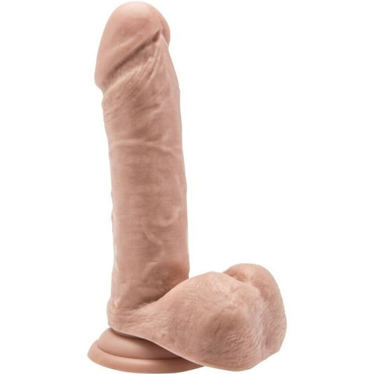 GET REAL - DILDO 18 CM CON BOLAS DE PIEL