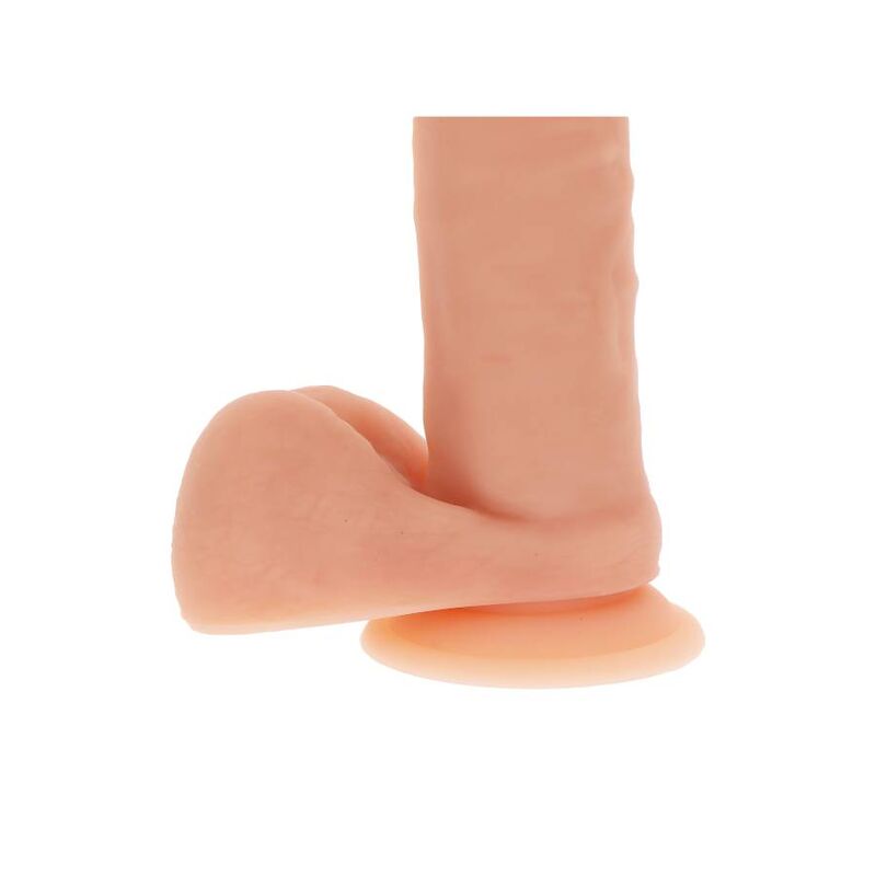 GET REAL - GODE EN SILICONE 20,5 CM AVEC COUILLES ET PEAU