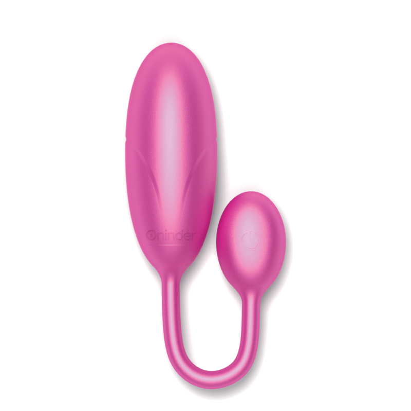 ONINDER - HUEVO VIBRADOR DENVER ROSA 7 X 2,7 CM APLICACIÓN GRATUITA