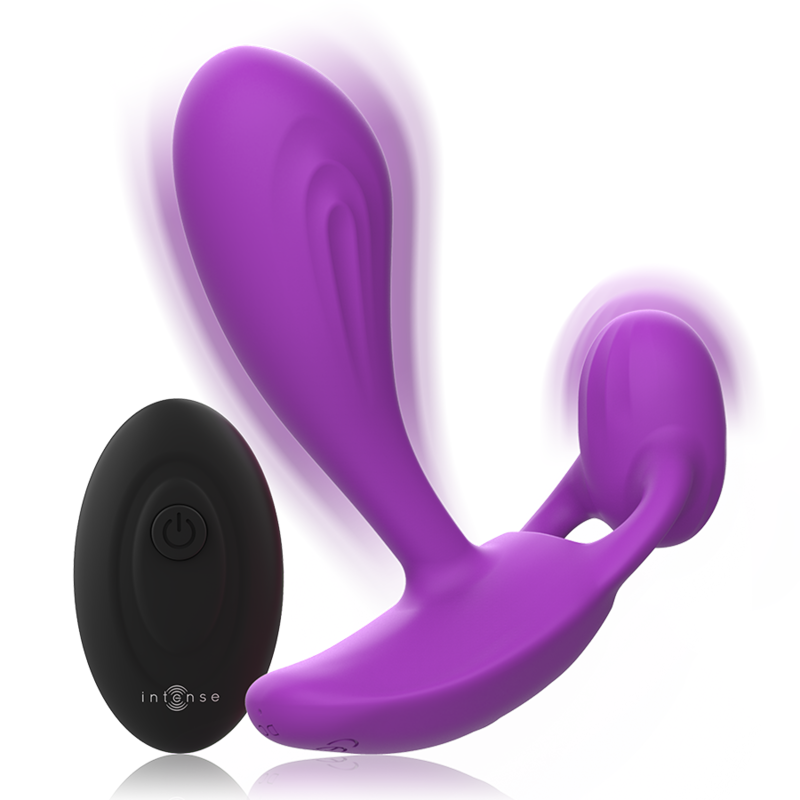 INTENSO - PLUG ANAL CON CONTROL REMOTO SHELLY MORADO