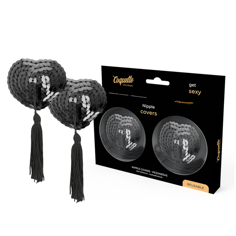 COQUETTE CHIC DESIRE - CACHE-TETONS NOIR