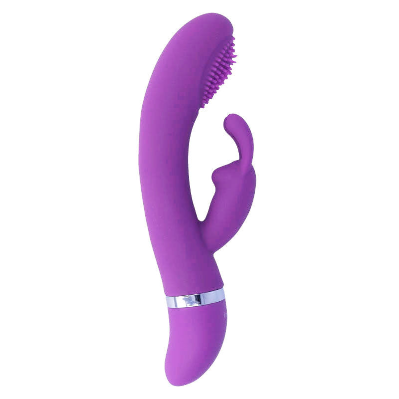 INTENSE - VIBRADOR OSCILANTE DE SILICONA CONEJO LILA SUSY