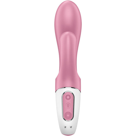 SATISFYER - BOMBA DE AIRE CONEJITO 2 ROSA